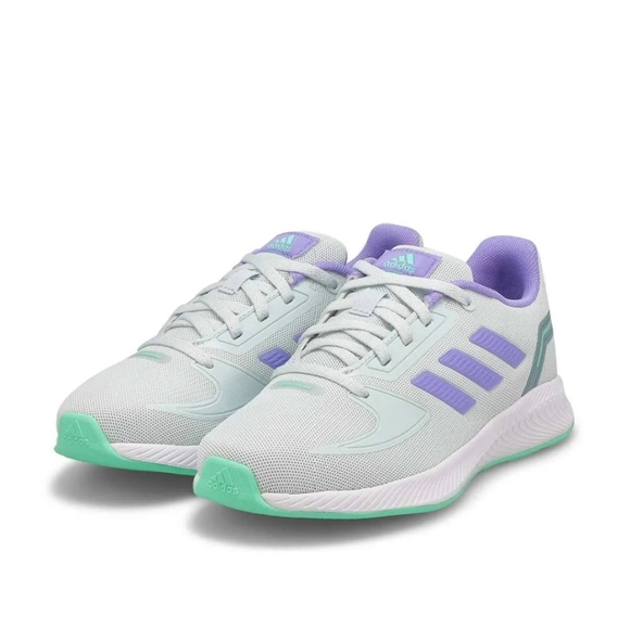 Adidas Girls' Runfalcon 2.0 K       Running Shoes - Multicolor size 6Y - Picture 1 of 10